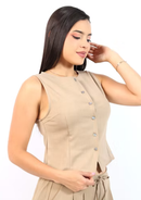 CHALECO ENTALLADO ANDREA