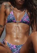 BIKINI MAR PLOMO HOJAS