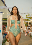 ENTERA HEATER VERDE MILITAR HOJAS