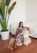 VESTIDO SIMONE ESTAMPADO AZUL