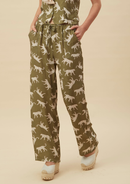 PANTALON TIGRE PRINT
