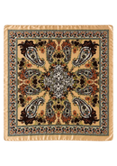 PAÑUELO SATIN BEIGE OSCURO/CAIGUAS