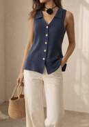 CHALECO TEJIDO HILMA