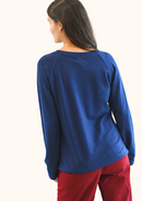 SWEATSHIRT JUST RIGHT AZUL