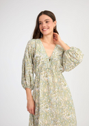 VESTIDO MARTINA ESTAMPADO VERDE