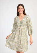 VESTIDO MARTINA ESTAMPADO VERDE