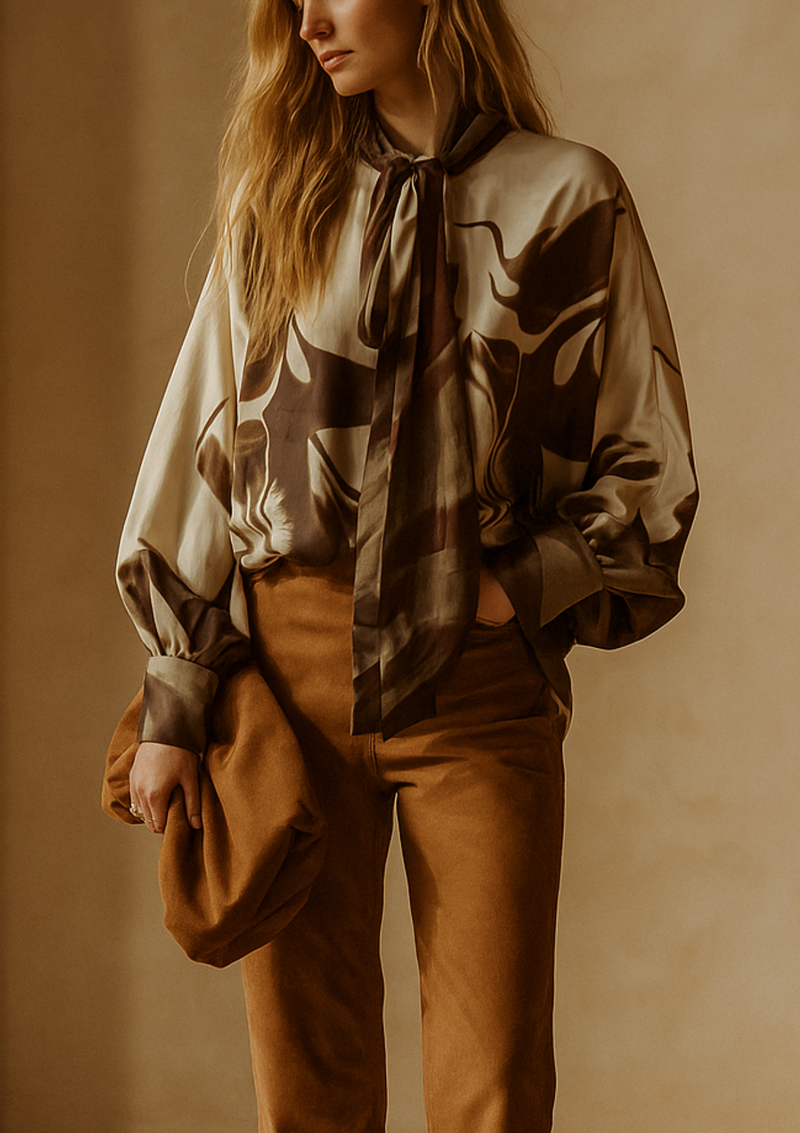 BLUSA DALIA SEDA