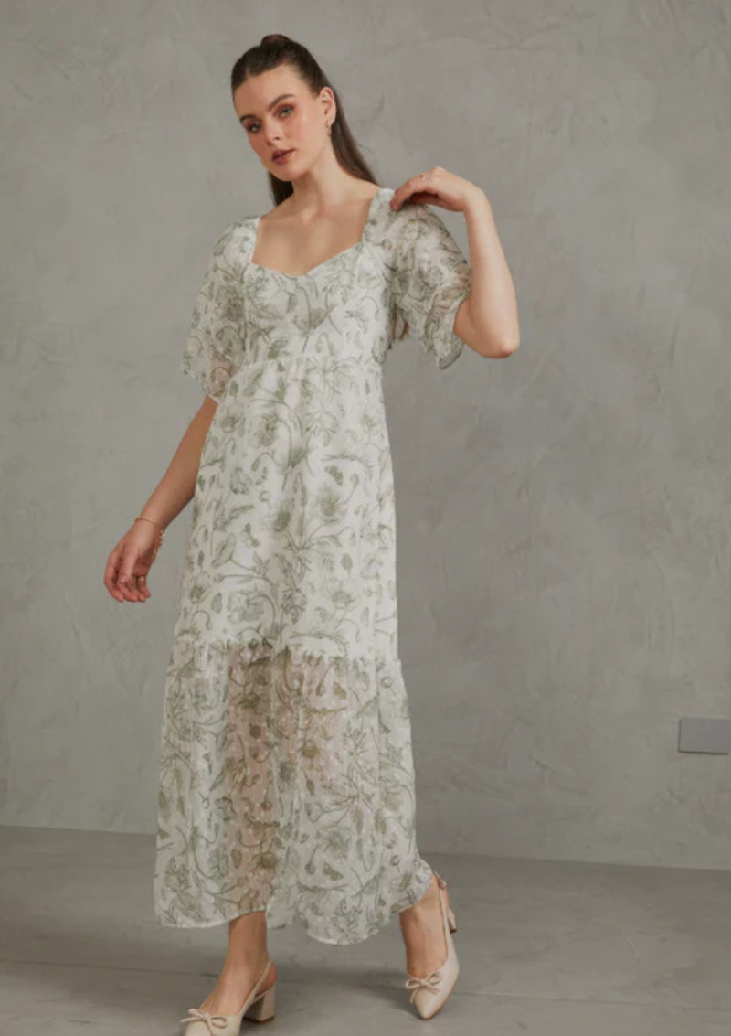 VESTIDO PARIS VERDE PRINT