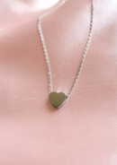 COLLAR CORAZON SILVER