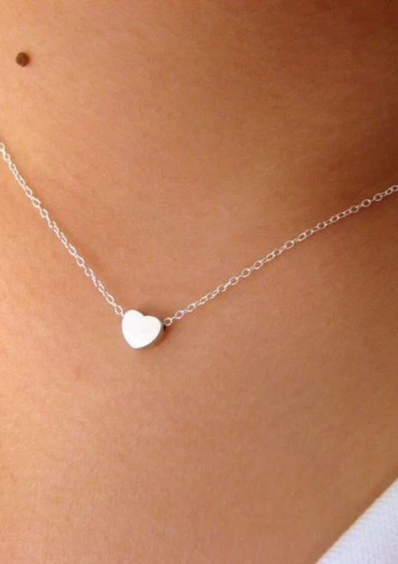 COLLAR CORAZON SILVER