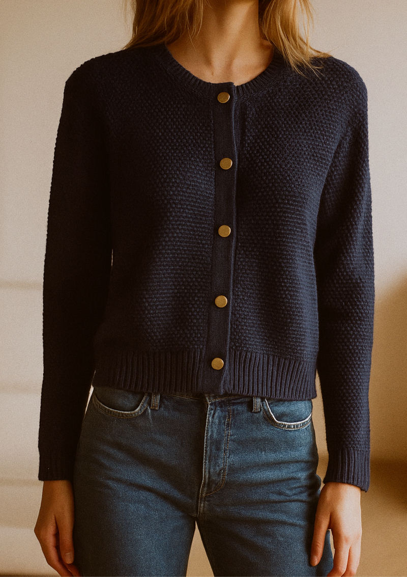 CARDIGAN BOTONES DORADOS