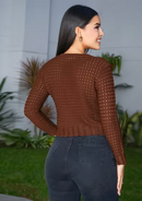 CHOMPA ABIERTA MANGA LARGA TANIA