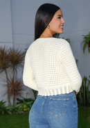 CHOMPA ABIERTA MANGA LARGA TANIA