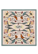 PAÑUELO SEDA FLORES RSD/NRJ/GRIS 70X66