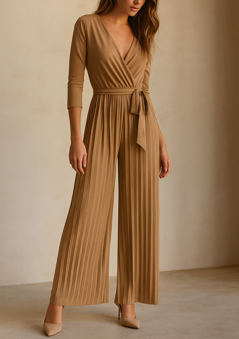 ENTERIZO PANTALON LIA PLISADO