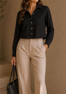 BLUSA BRODERIE ML