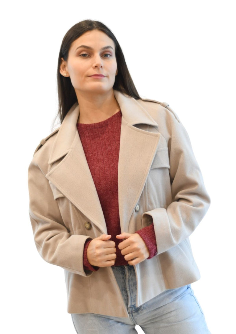 ABRIGO HUSH BEIGE