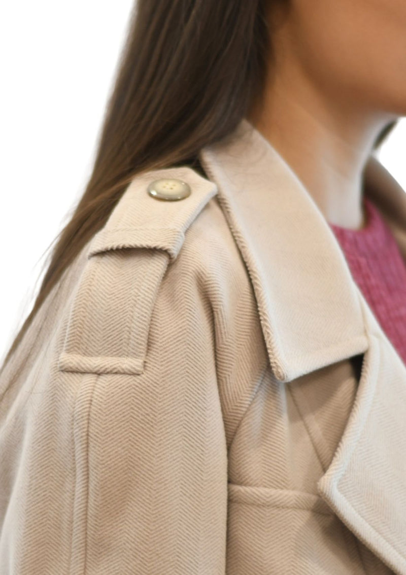 ABRIGO HUSH BEIGE