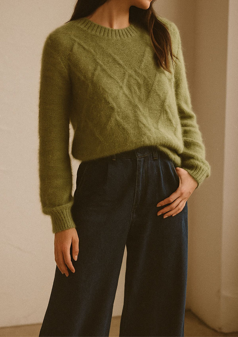 SWEATER DE TRENZAS