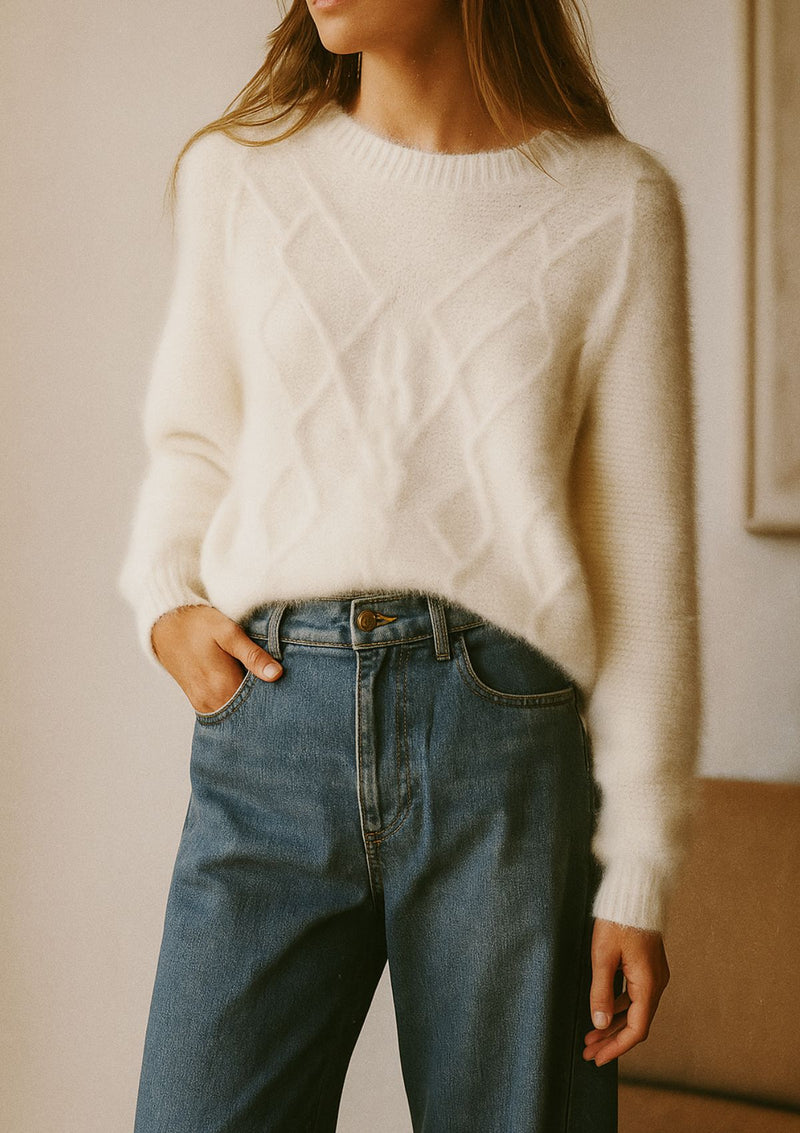 SWEATER DE TRENZAS