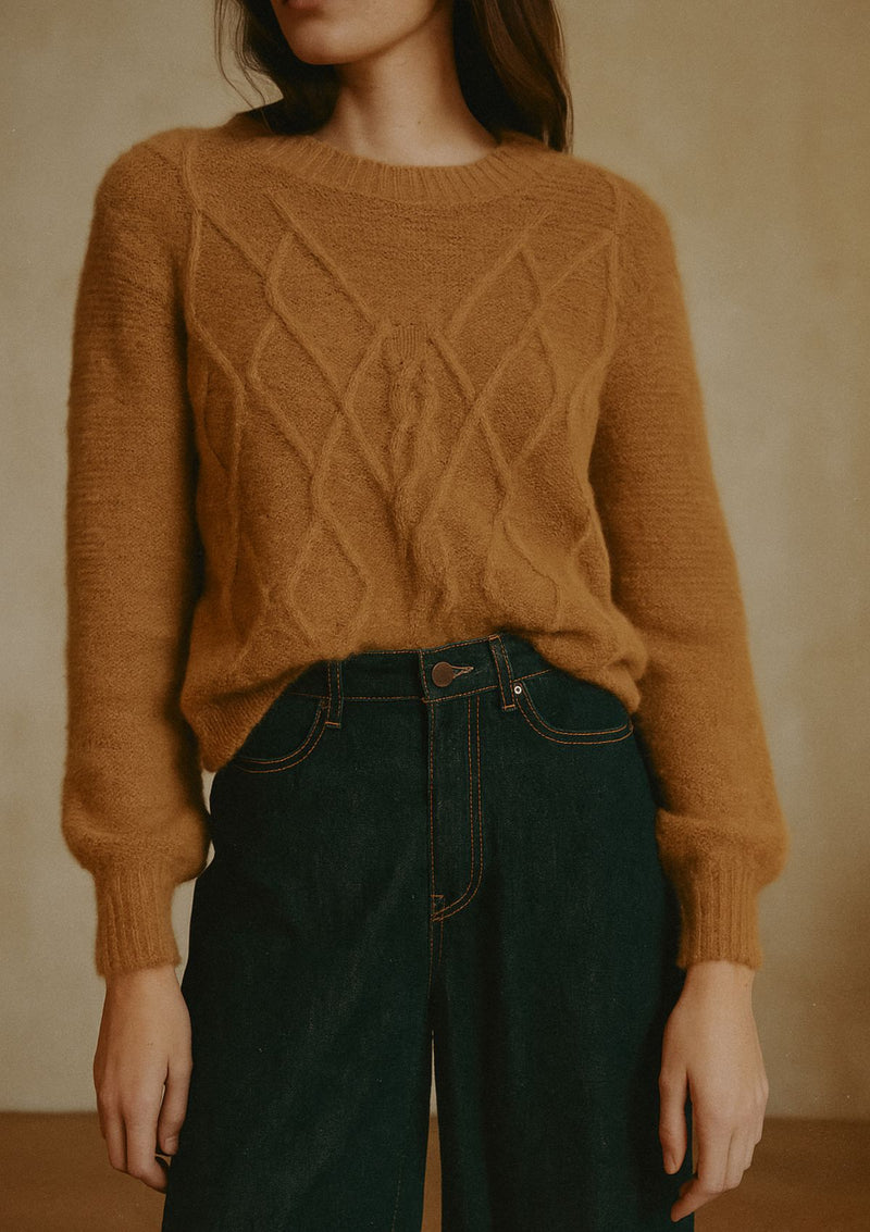 SWEATER DE TRENZAS