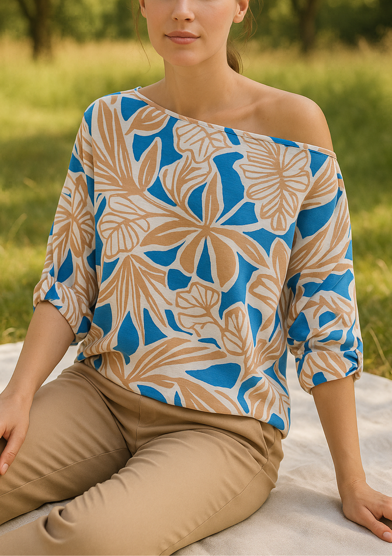 BLUSA 3/4 PRINT