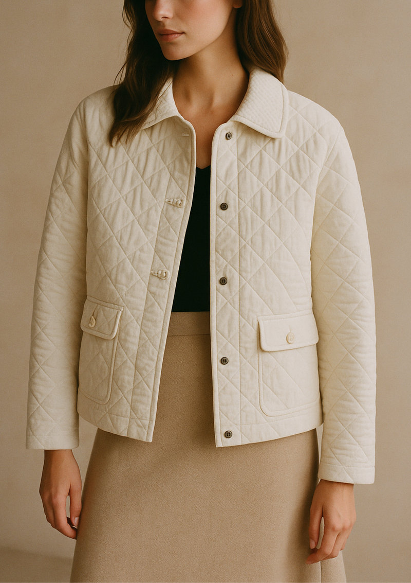 JACKET QUILT PEARL