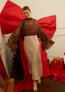 BLUSA CHLOE ASIMETRICO