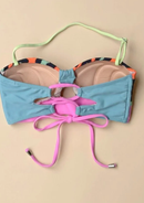 BIKINI BENGAL ORANGE HIGH WAIST
