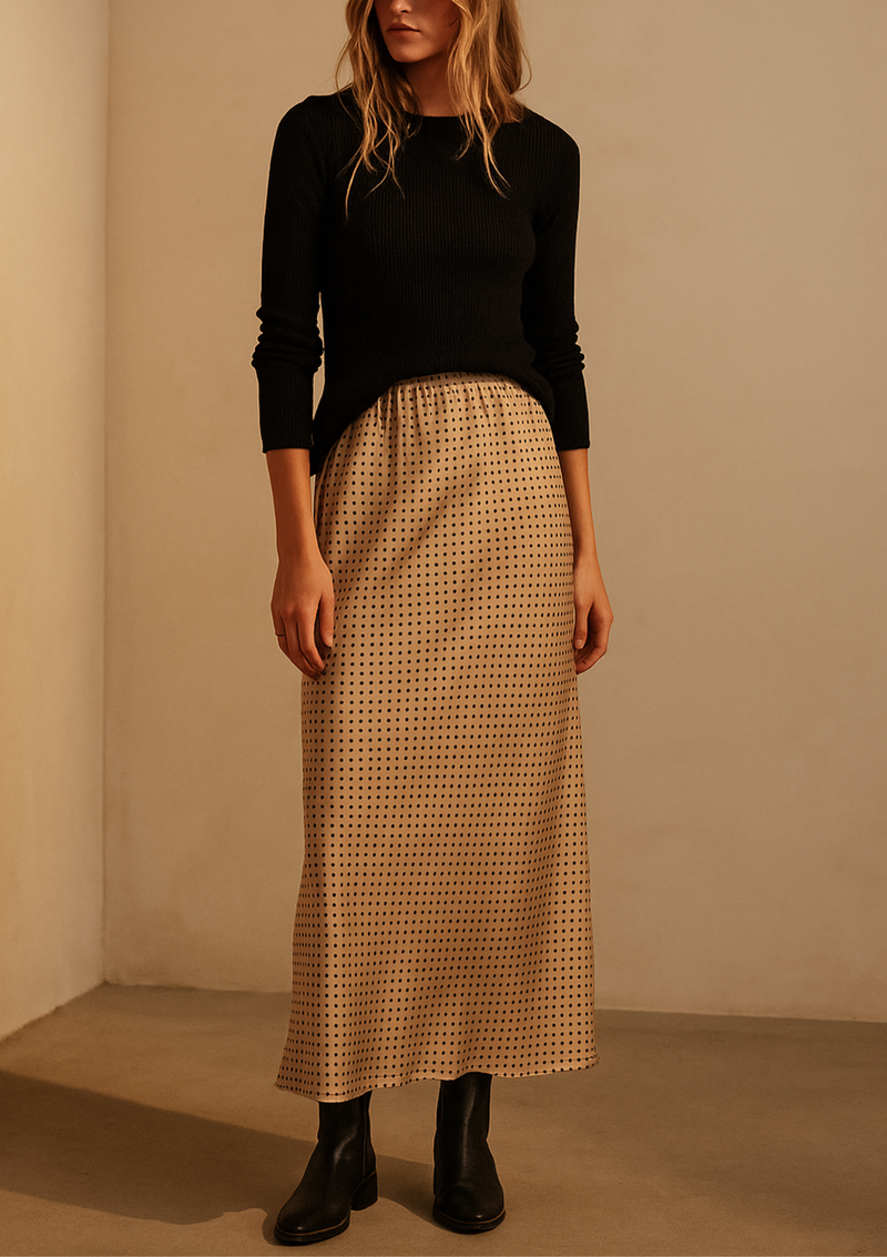 FALDA DOT LUNARES