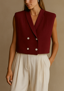 TOP CHALECO HOMBREROS