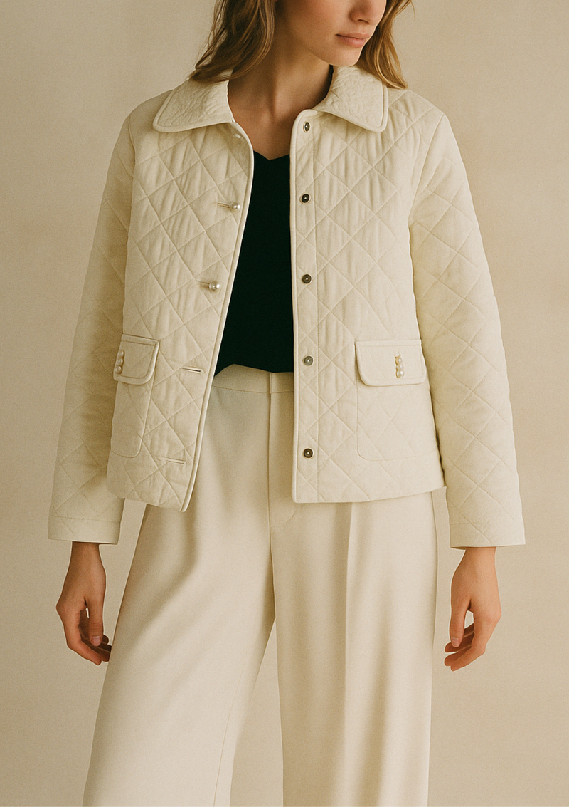 JACKET QUILT PEARL