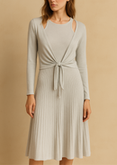 VESTIDO GLAM HILO CON BOLERO