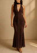 VESTIDO CLEO CON ENCAJE