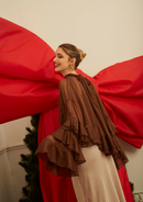 BLUSA CHLOE ASIMETRICO