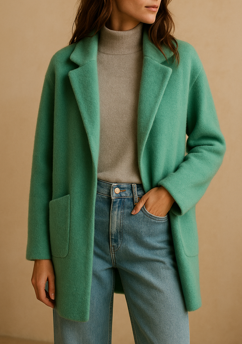 CARDIGAN PAÑO