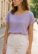 BLUSA M/C SEDA CREPE